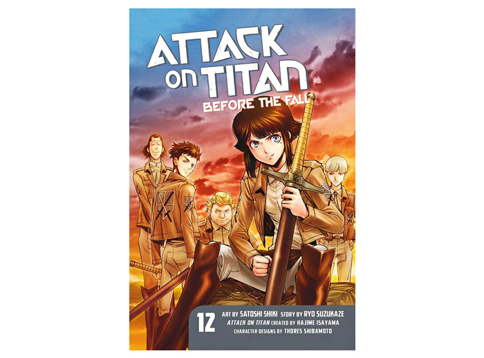 Attack On Titan Before The Fall Vol 12 Attack On Titan Otakustore Gr