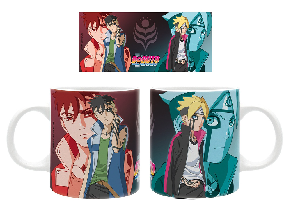 NARUTO SHIPPUDEN - Pck Mug320ml + Keyring PVC + Notebook Naruto